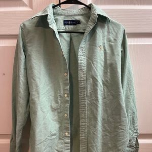 women’s long sleeve polo